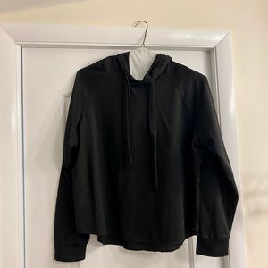 Thin black hoodie
